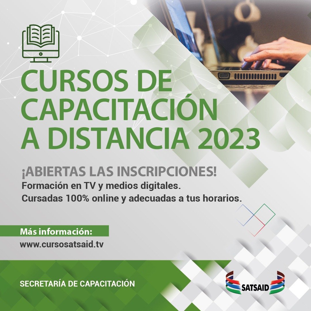 Lee más sobre el artículo CONTINÚAN ABIERTAS LAS INSCRIPCIONES PARA LOS CURSOS DE CAPACITACIÓN A DISTANCIA 2023