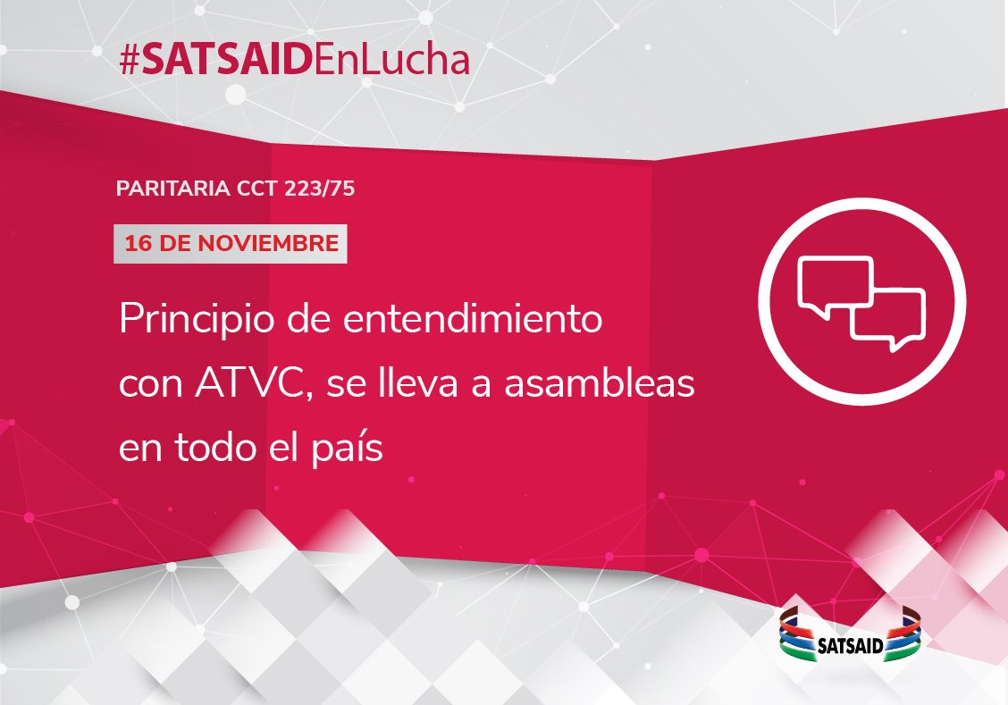 Lee más sobre el artículo PRINCIPIO DE ENTENDIMIENTO CON ATVC SE LLEVA A ASAMBLEAS EN TODO EL PAÍS