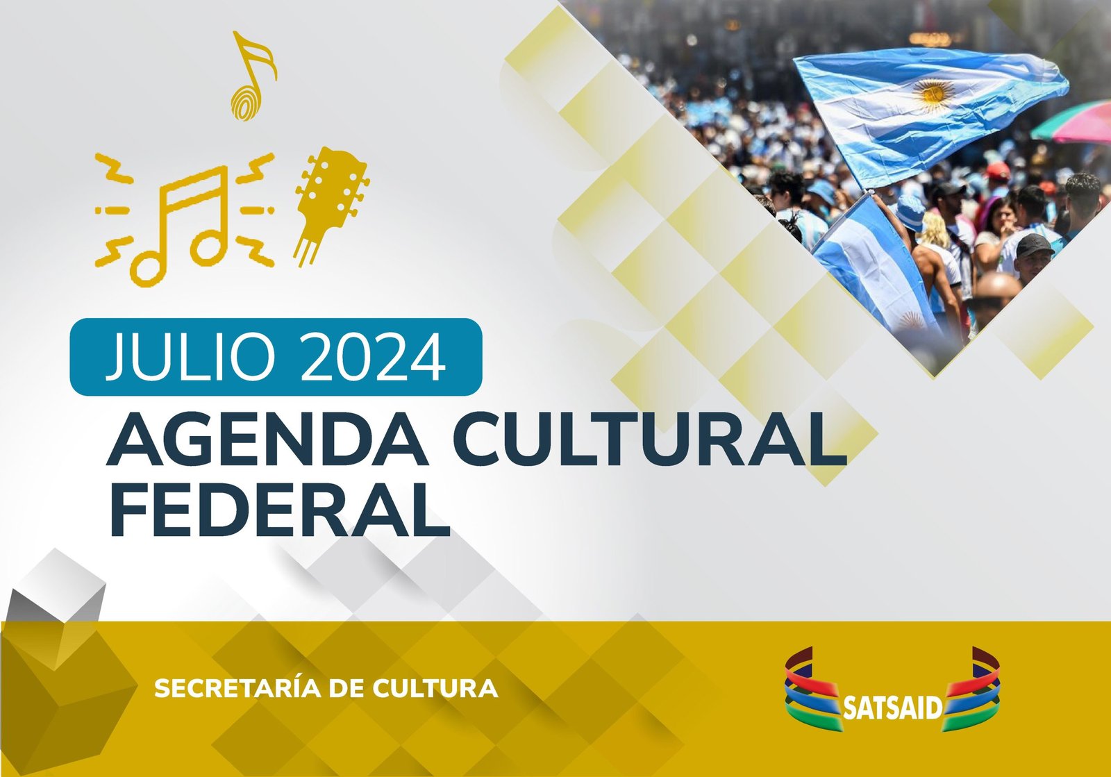Lee más sobre el artículo AGENDA CULTURAL FEDERAL – JULIO 2024
