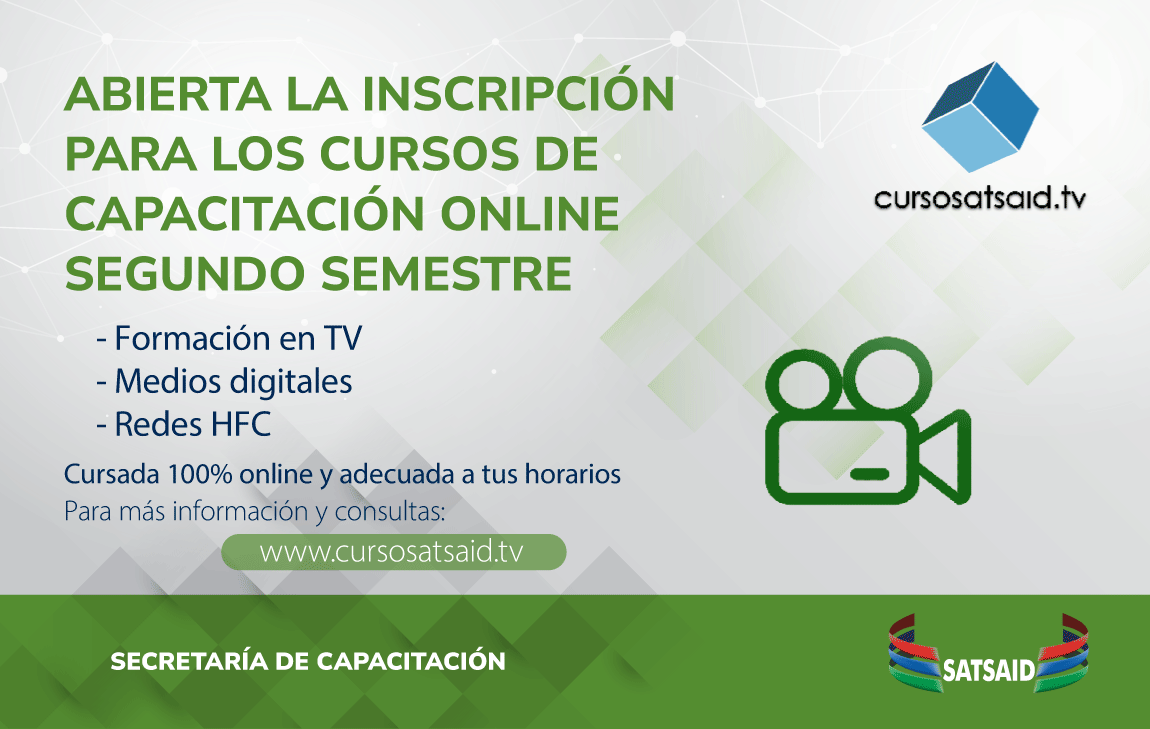 Lee más sobre el artículo NO TE PIERDAS LOS CURSOS DE CAPACITACIÓN A DISTANCIA DEL SATSAID