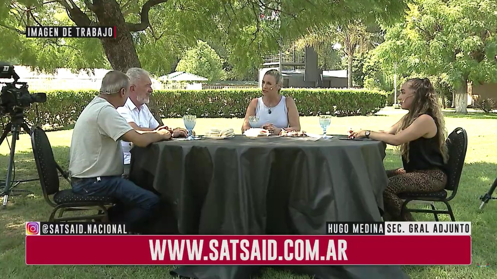 Lee más sobre el artículo EL SECRETARIO GENERAL DEL SATSAI ZONA II, FERNANDO DIEZ, PARTICIPÓ DEL PROGRAMA «IMAGEN DE TRABAJO» JUNTO A HUGO MEDINA,  Y MAGALÍ RODRÍGUEZ