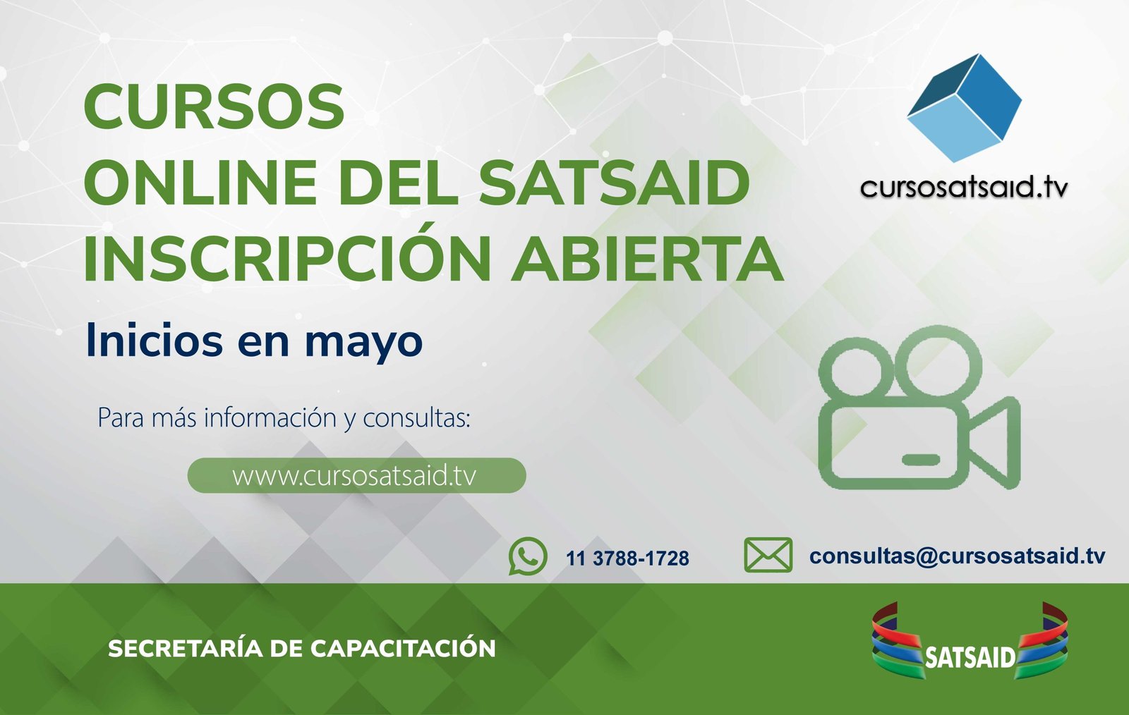 Lee más sobre el artículo CURSOS A DISTANCIA: INSCRIPCIONES ABIERTAS PARA COMENZAR EN MAYO
