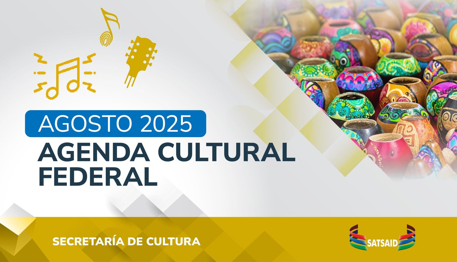 Lee más sobre el artículo AGENDA CULTURAL FEDERAL – AGOSTO 2025