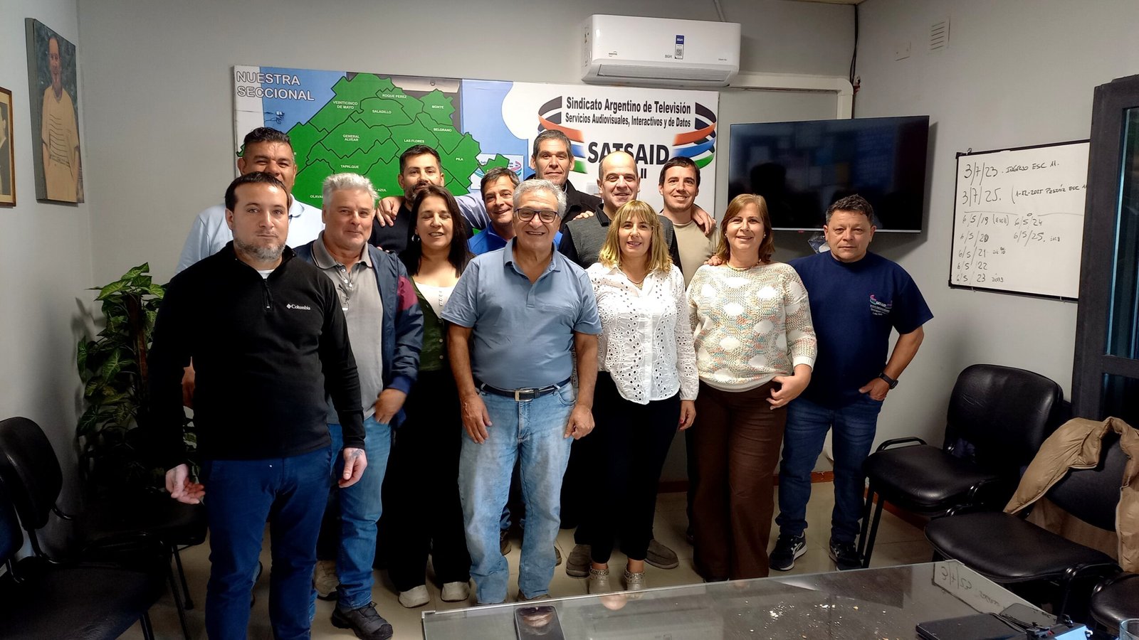 Lee más sobre el artículo EL SECRETARIO GENERAL NACIONAL VISITÓ LA SECCIONAL ZONA II LAS FLORES