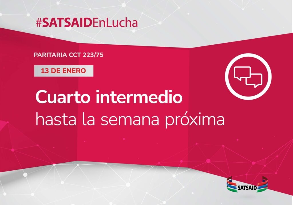 CCT 223/75: CUARTO INTERMEDIO HASTA LA SEMANA PRÓXIMA