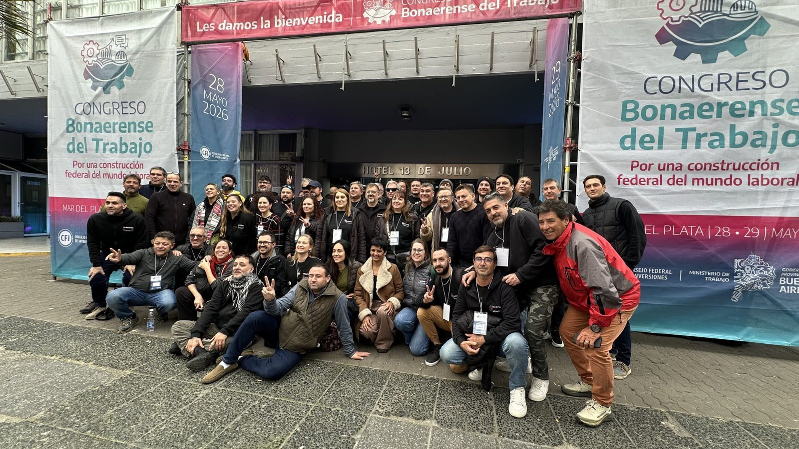 Lee más sobre el artículo SATSAID PRESENTE EN EL PRIMER CONGRESO BONAERENSE DEL TRABAJO JUNTO A AXEL KICILLOF Y WALTER CORREA 